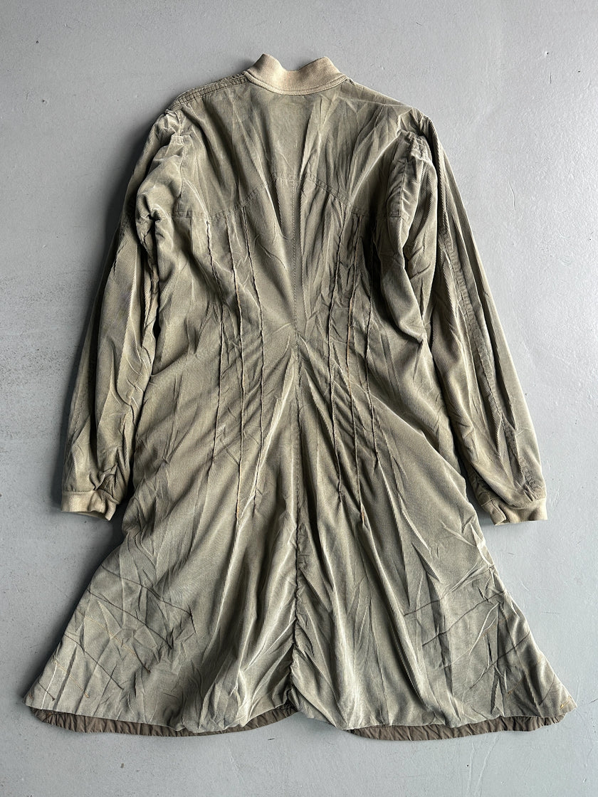 MARITHÉ + FRANÇOIS GIRBAUD - F/W 2003 LONG JACKET WITH FISHTAIL HEM