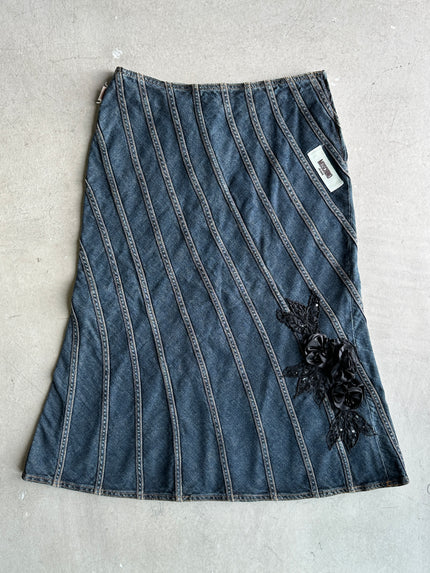 MOSCHINO - 1990s DENIM SKIRT