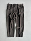 YVES SAINT LAURENT - 1990s TAILORED FRONT PLEATS TROUSERS