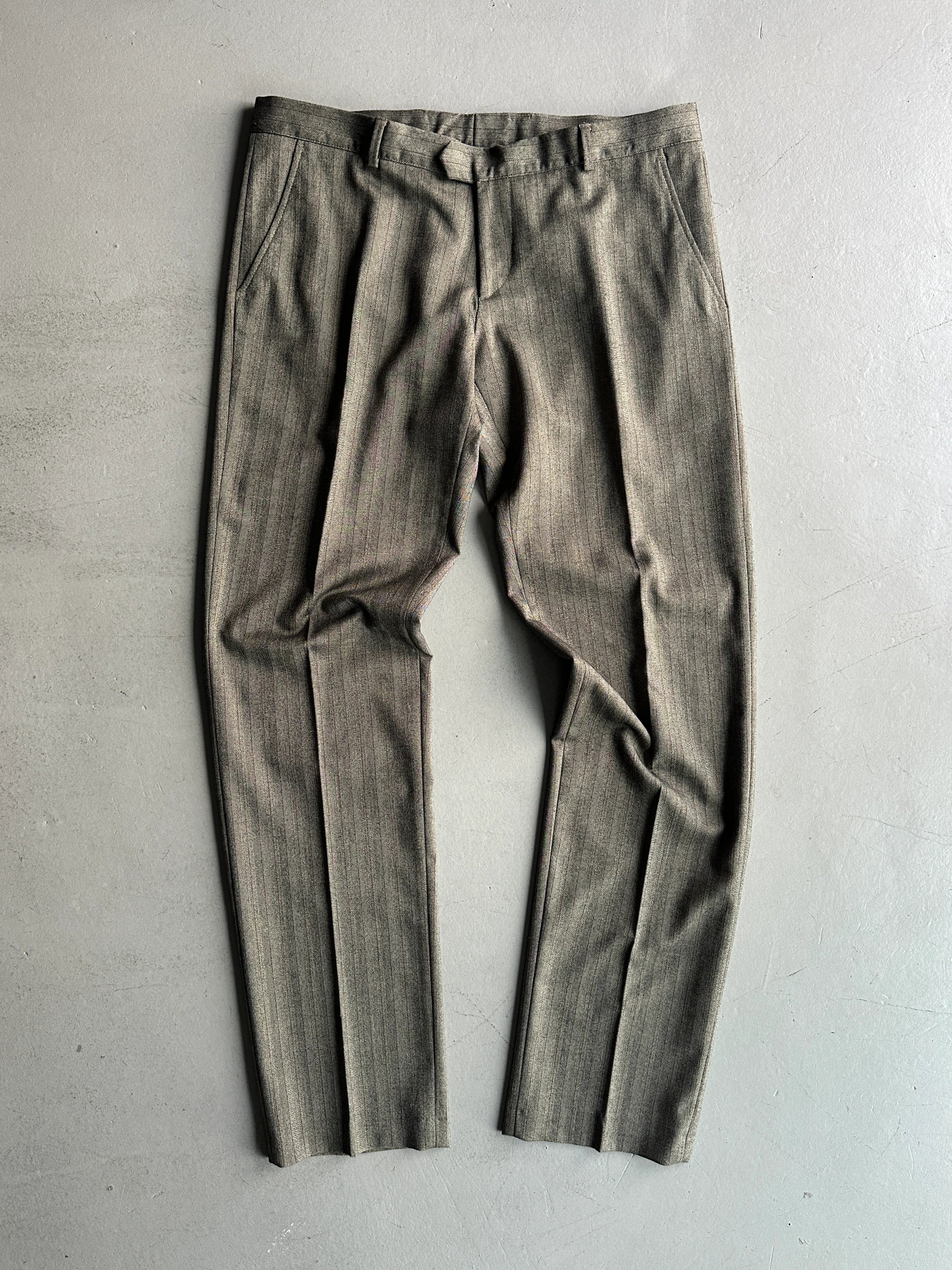 DANIELE ALESSANDRINI - 1990s STRAIGHT LEG TAILORED TROUSERS