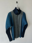 ISSEY MIYAKE - A/W 2013 PLEATED ZIPPED LONG SLEEVE TOP