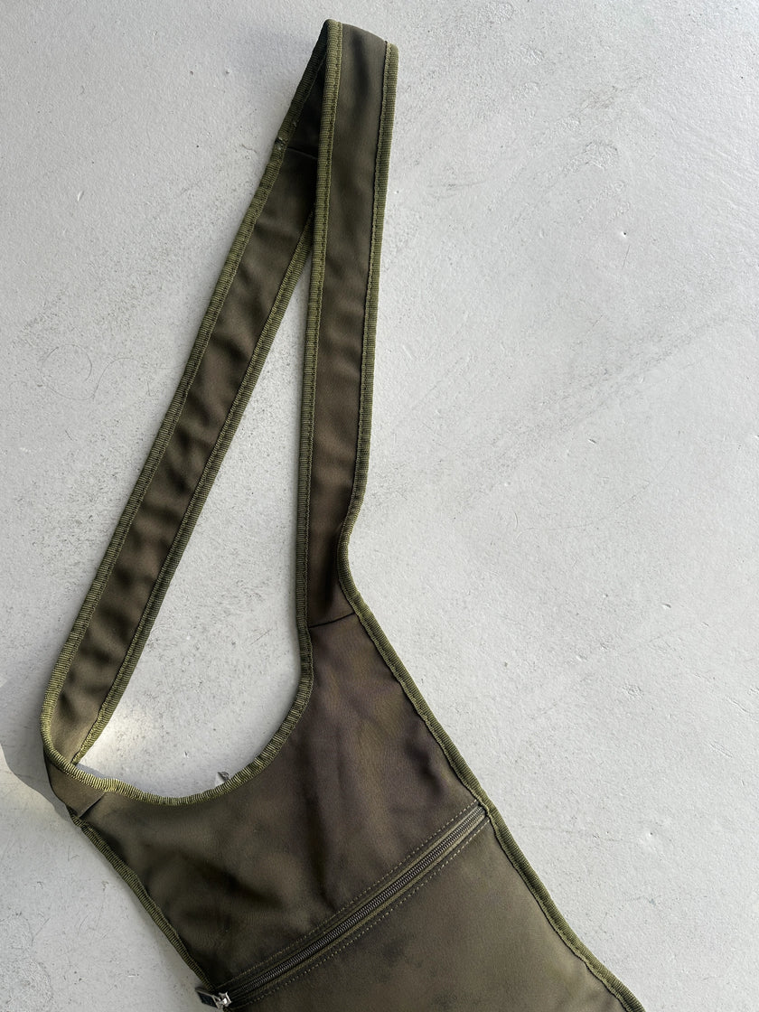 EMPORIO ARMANI - early 2000s RECTANGULAR CROSSBODY BAG