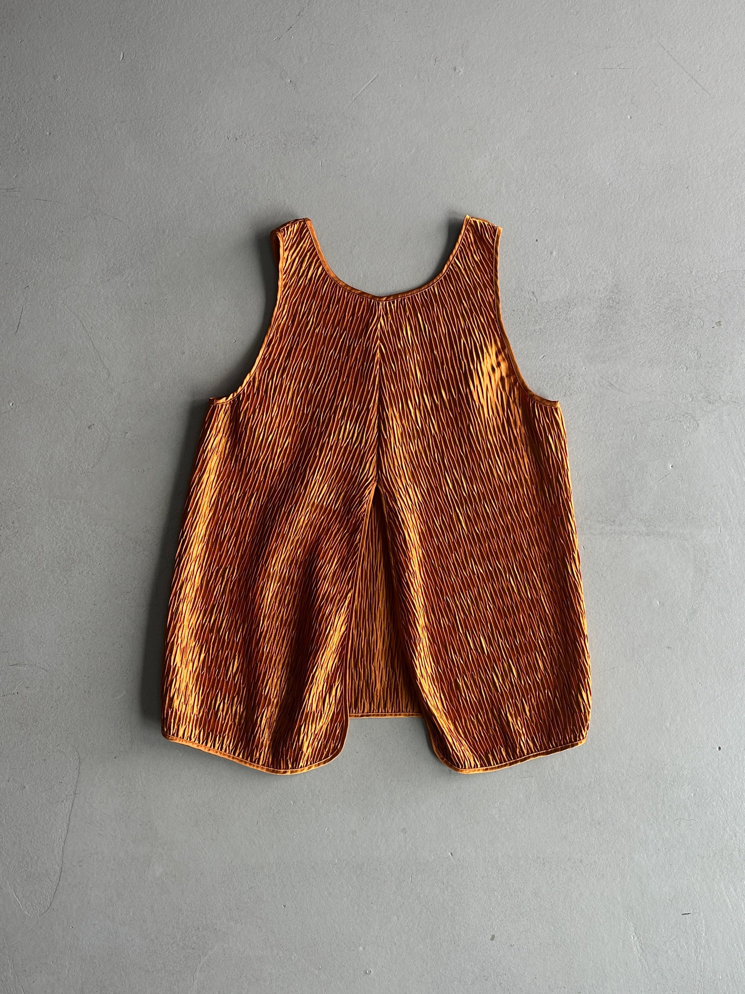 EMPORIO ARMANI - 1990s OPEN BACK VEST TOP
