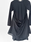 COMME DES GARÇONS - F/W 2021 ASYMMETRIC DRESS WITH MESH OVERLAY