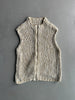 ITALIAN LABEL early 2000s KNITTED YARN ZIPPED VEST GILET