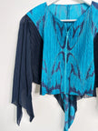 ISSEY MIYAKE PLEATS PLEASE - F/W 2013 CROPPED BUTTERFLY ZIPPED BOLERO