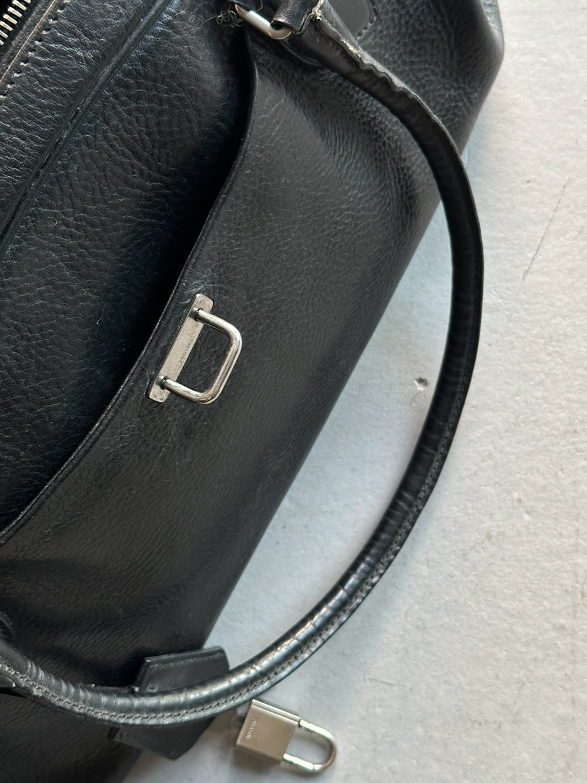PRADA - A/W 2001 BOSTON LEATHER BAG