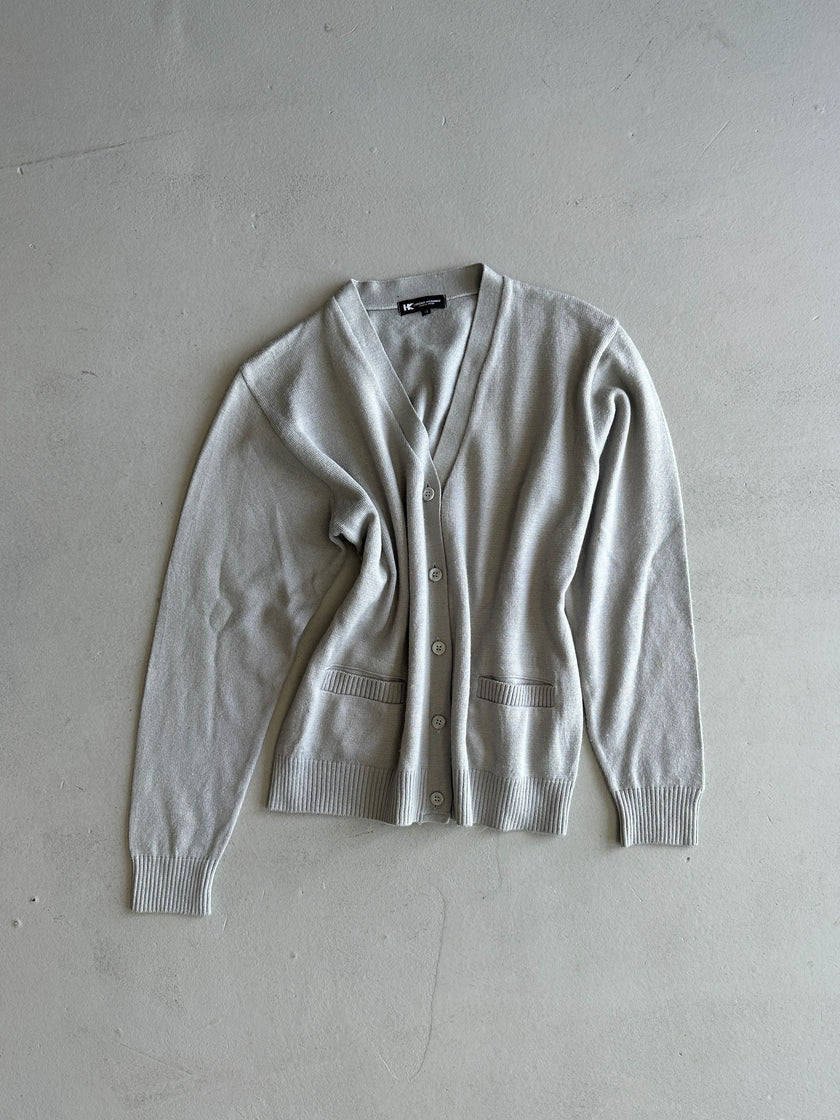 HIROKO KOSHINO - 1990s V NECK LIGHTWEIGHT CARDIGAN
