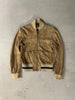 ARMANI JEANS - 1990s SUEDE BOMBER JACKET