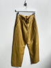 GIANNI VERSACE - 1980s LEATHER TROUSERS WITH FRONT PLEATS