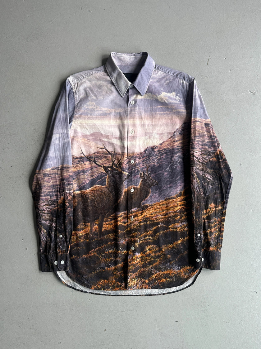 STELLA McCARTNEY - F/W 2018 PRINTED LONG SLEEVE SHIRT