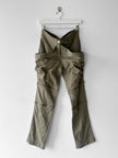 GAETANO NAVARRA - S/S 2004 2 IN 1 TROUSERS SHORTS WITH ZIP DETAILS