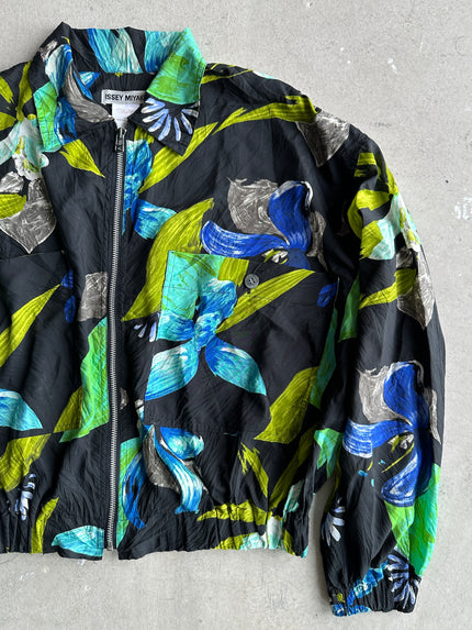 ISSEY MIYAKE - S/S 1996 FLORAL PRINT LIGHT JACKET