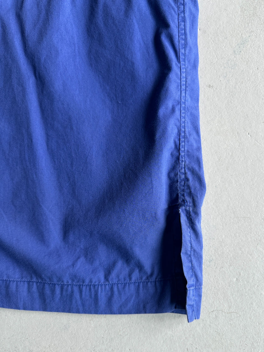 ISSEY MIYAKE DUETRIO - 1980s COLOUR BLOCK HALF SHIRT SLEEVE