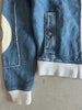 ARMANI JEANS - 2000s LIGHT JEANS BOMBER JACKET