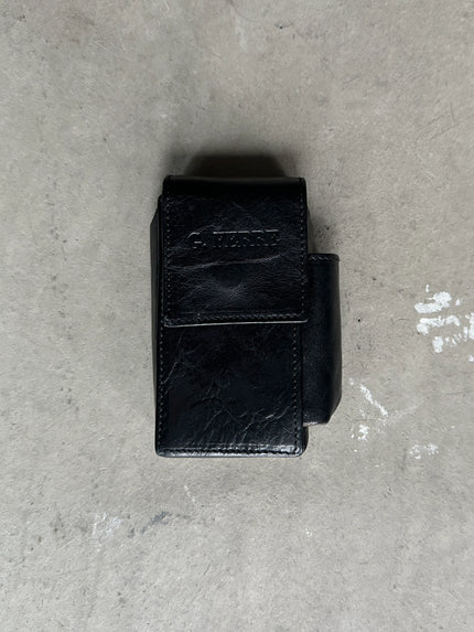 GIANFRANCO FERRÉ - 1980s LEATHER CIGARETTE CASE