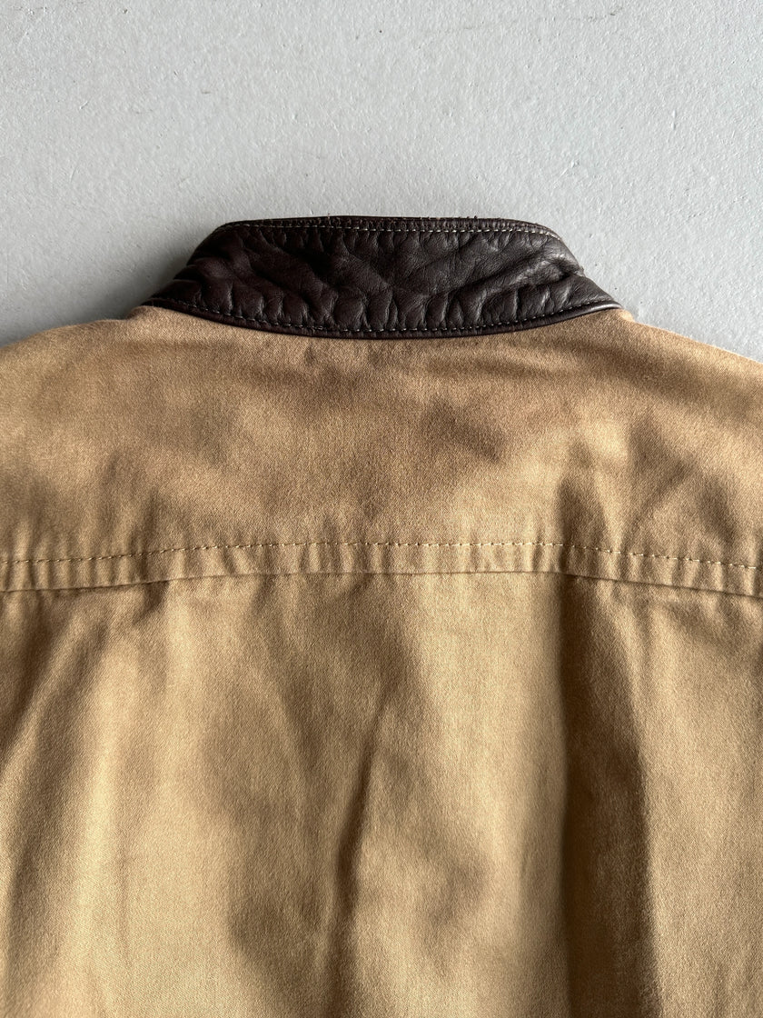 DSQUARED2 - F/W 2002 CARGO JACKET WITH LEATHER TRIMS