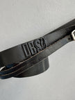 DIRK BIKKEMBERGS - 1990s LEATHER BELT