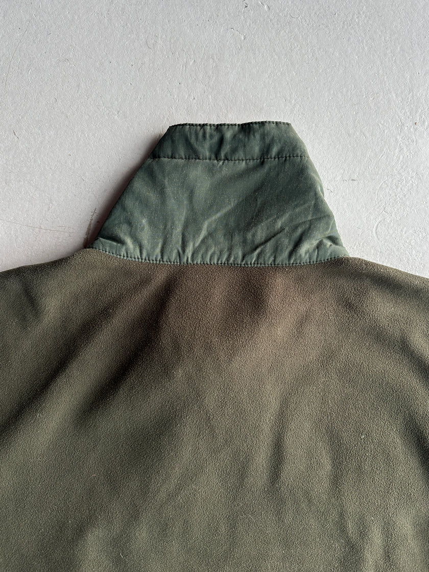 GIANFRANCO FERRÉ SPORT - 1990s SAMPLE FLEECE WITH CONTRASTING NYLON COLLAR