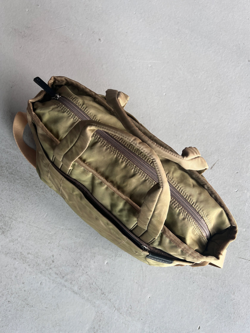 YOHJI YAMAMOTO Y'SACCS - 1990s 2 IN 1 NYLON BAG