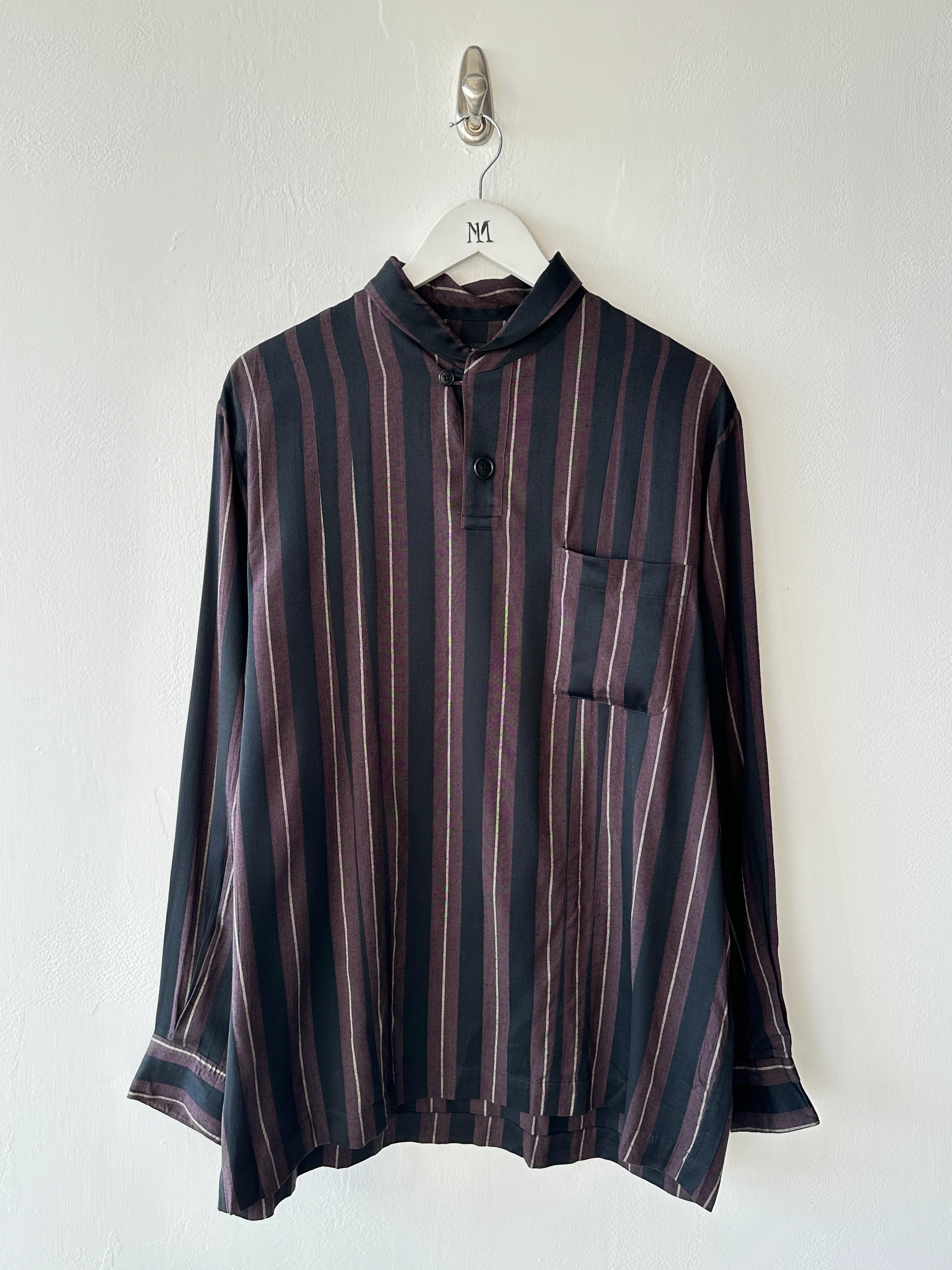 COMME DES GARÇONS - F/W 1995 STRIPED LONG SLEEVE PULLOVER TOP