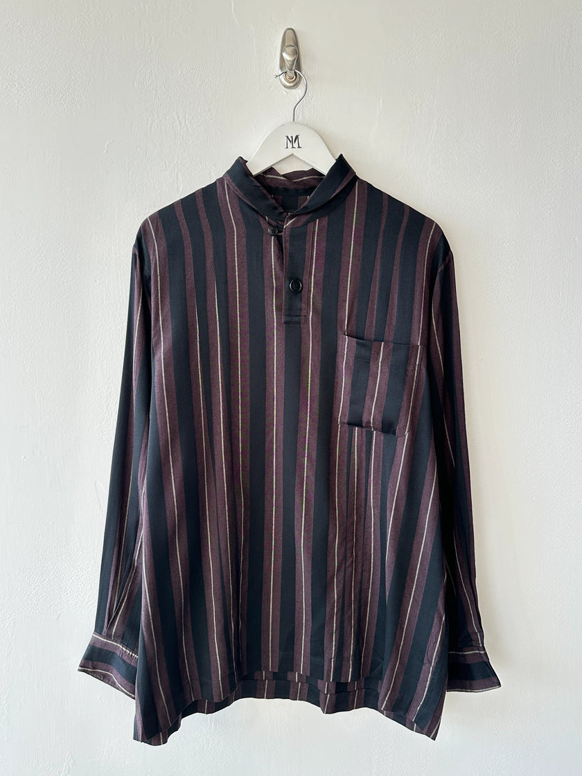 COMME DES GARÇONS - F/W 1995 STRIPED LONG SLEEVE PULLOVER TOP