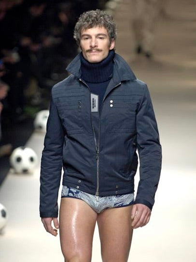 DIRK BIKKEMBERGS - F/W 2008 TECHNICAL JACKET WITH TWO WAY FRONT ZIP