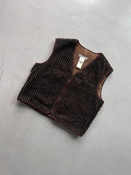 EMPORIO ARMANI – 1980s PADDED ZIP VEST