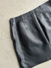 1990s LEATHER HIGH WAIST SKIRT