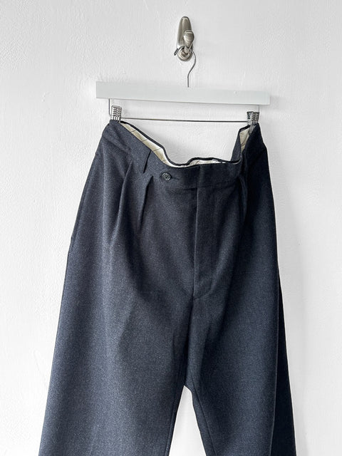 EMPORIO ARMANI - circa 1999 PLEATED FRONT TAILORED TROUSERS