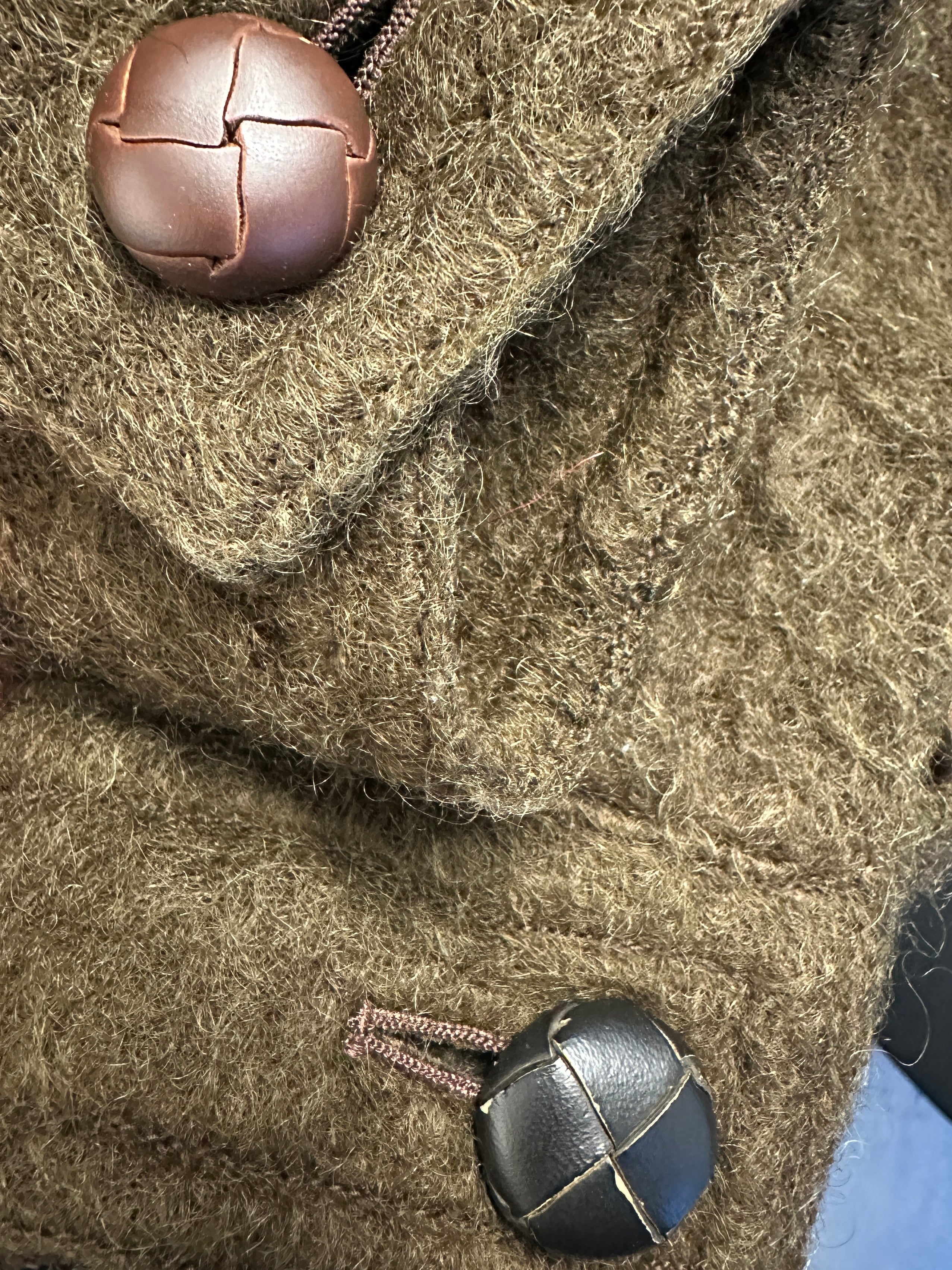 ISSEY MIYAKE - 1970s BRUSHED WOOL JACKET