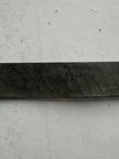 GIORGIO ARMANI  - 1980s EMBOSSED LEATHER BELT WITH BRASS BUCKLE