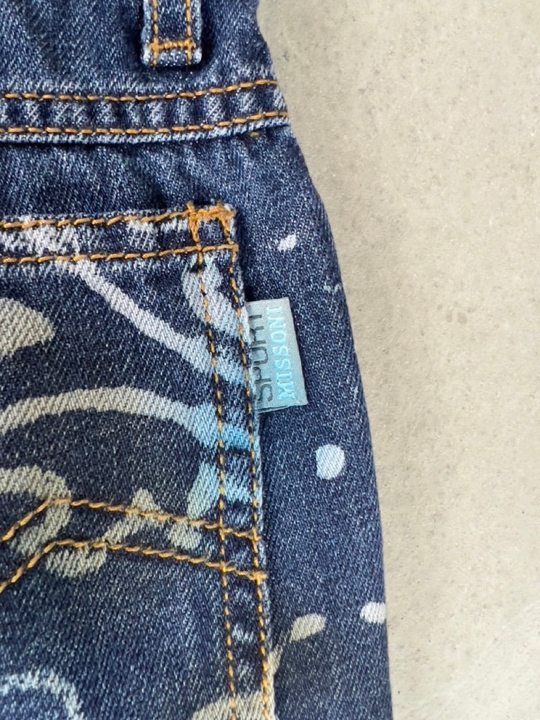 MISSONI - 2000s FLORAL PRINT JEANS