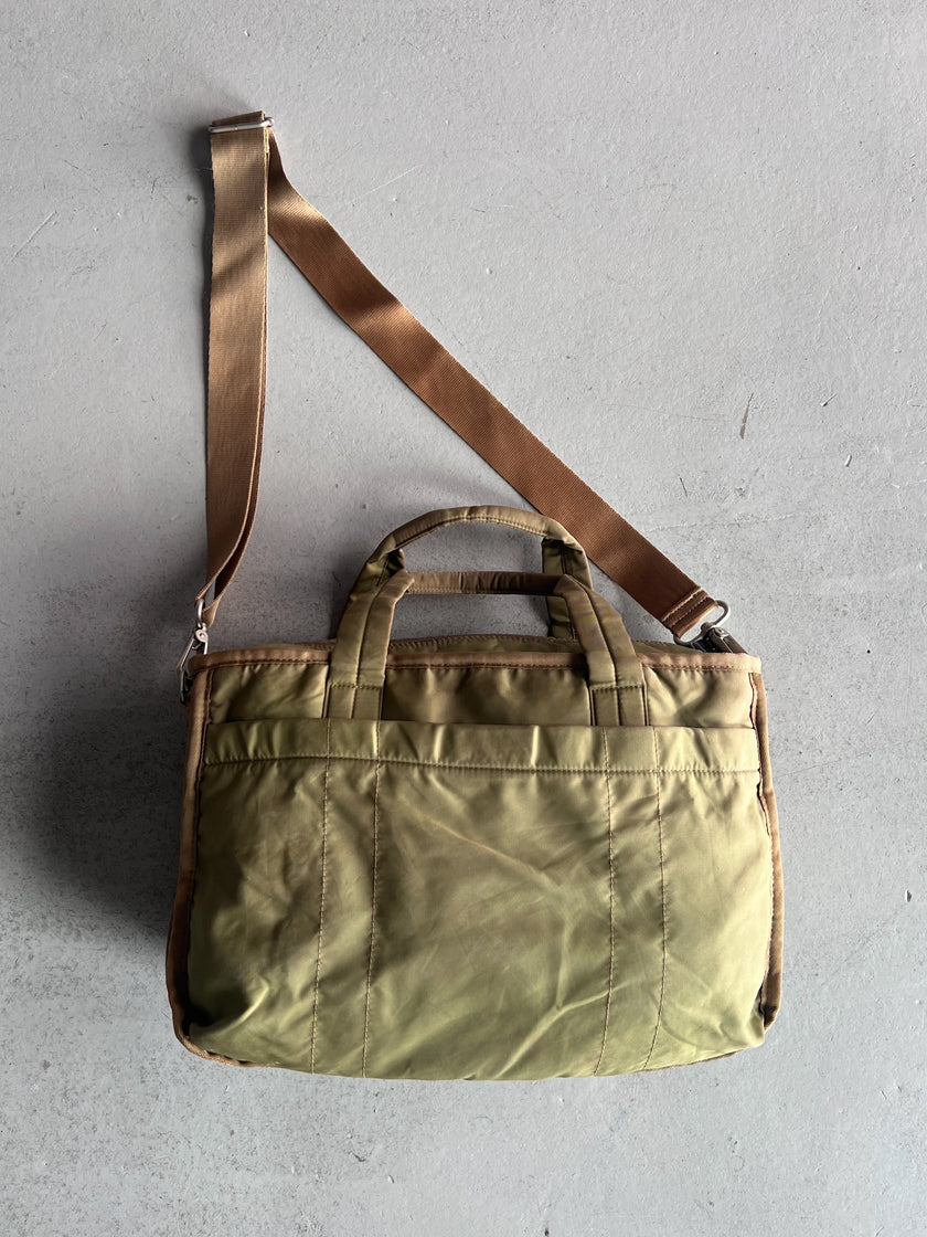 YOHJI YAMAMOTO Y'SACCS - 1990s 2 IN 1 NYLON BAG