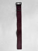 GIANFRANCO FERRÉ - late 1990s WIDE SUEDE BELT WITH DOUBLE PRONG BUCKLE