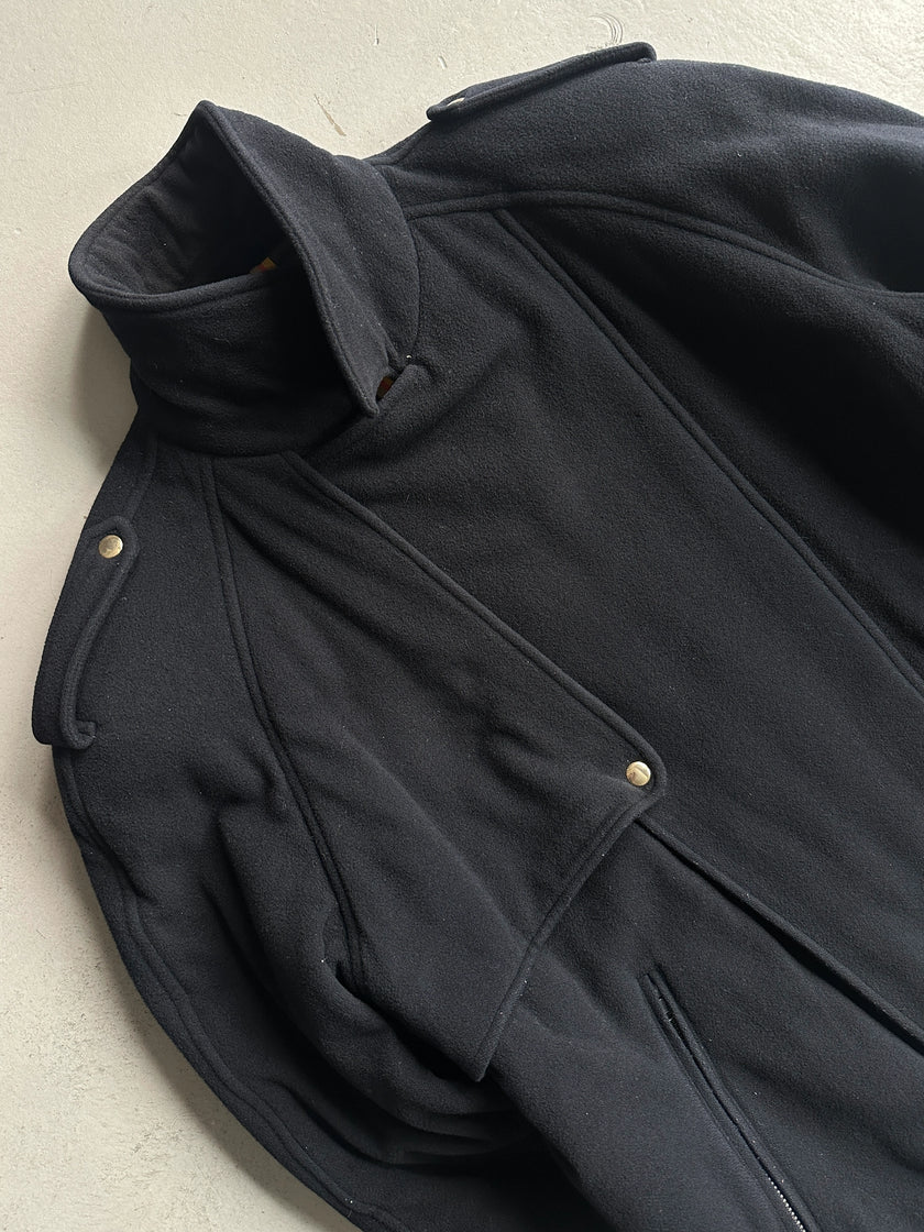 VALENTINO - 1980s WOOL AND CASHMERE BOMBER JACKET