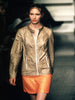VIVIENNE TAM - S/S 1999 PAPER TEXTURE CRINKLED LIGHT JACKET