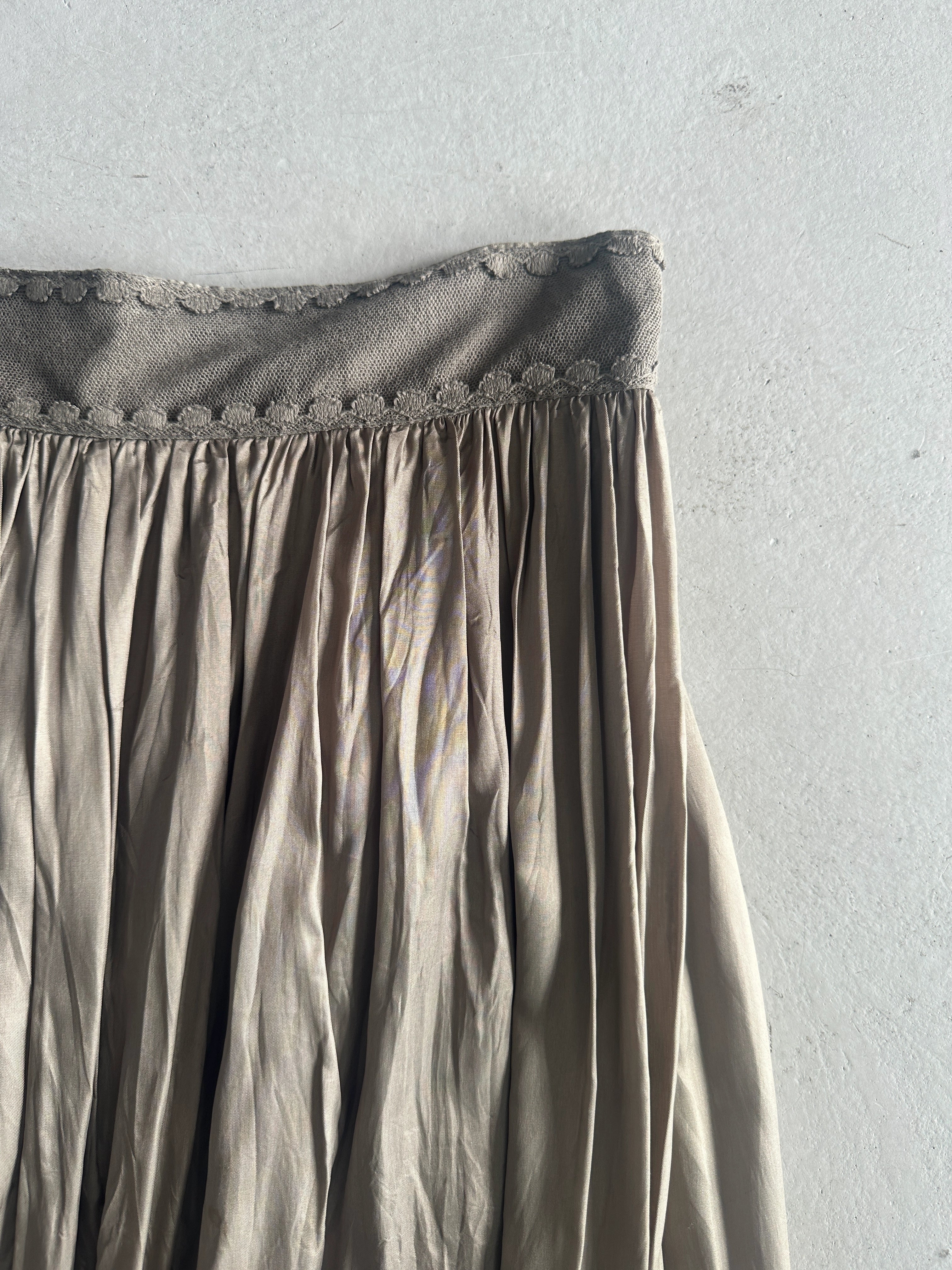 ISABEL MARANT - F/W 2006 SAMPLE SATIN SKIRT