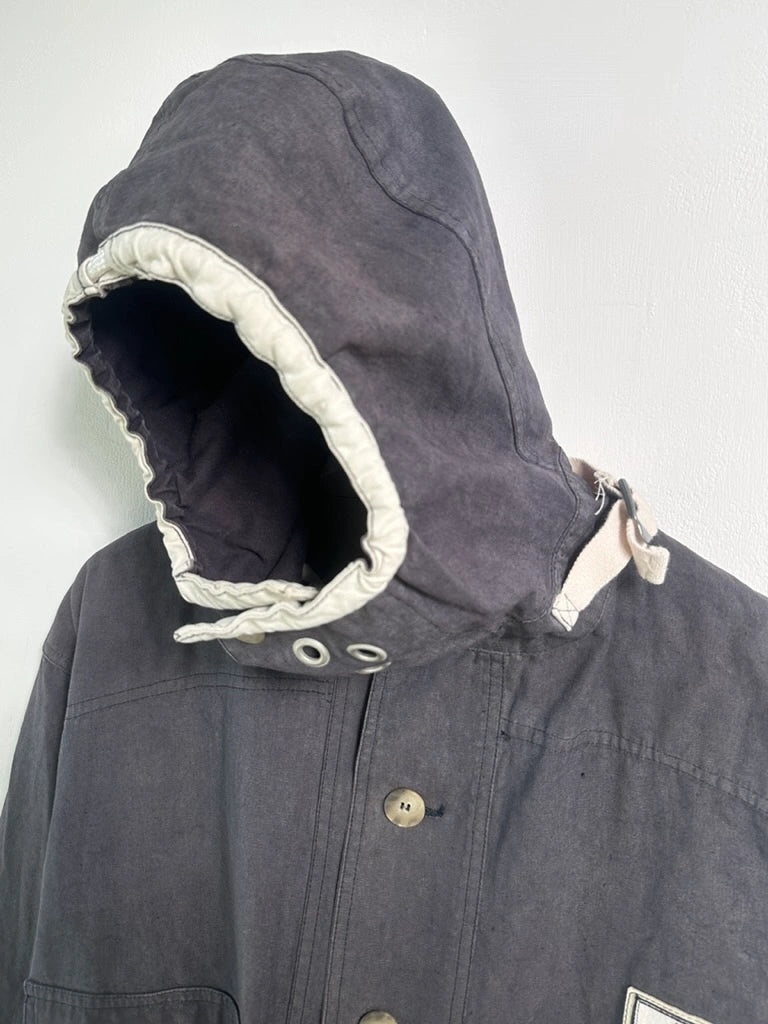 ARMANI JEANS - 1990s GUNNER SMOCK COTTON JACKET