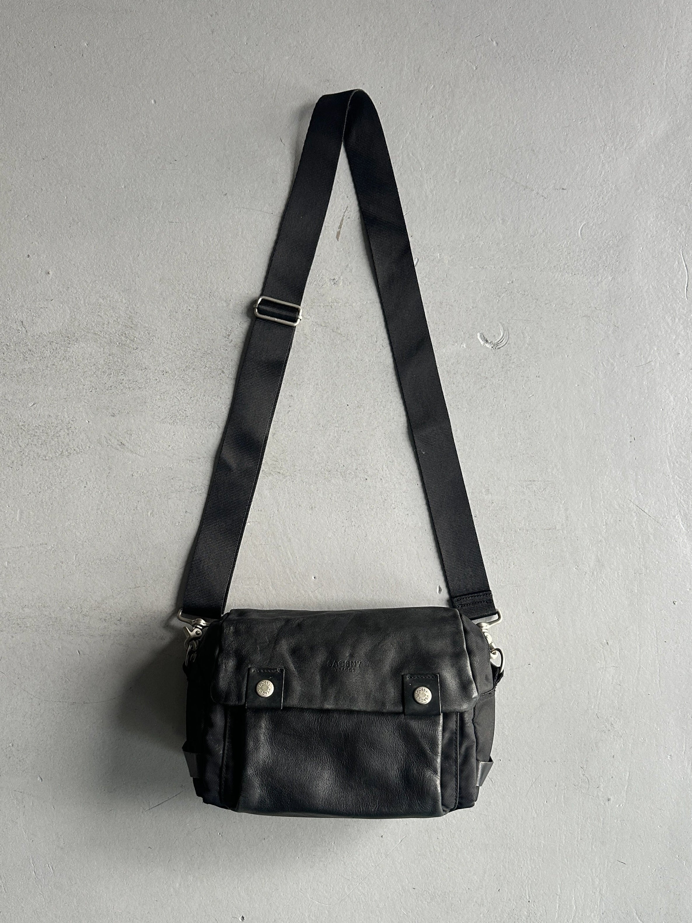 YOHJI YAMAMOTO Y'SACCS - 1990s RECTANGULAR MESSANGER BAG