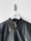 LA MATTA - early 1990s BOXY FIT LEATHER JACKET