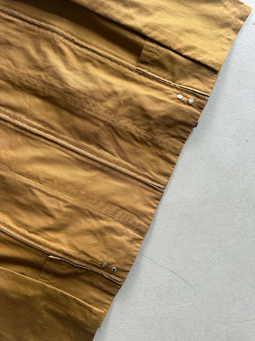 JACQUES ESTEREL - 1970s 2 in 1 ZIPPABLE VEST JACKET