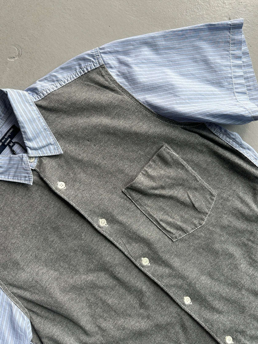 COMME DES GARÇONS - S/S 2006 PANELED HALF SLEEVE SHIRT