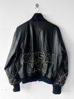KANSAI YAMAMOTO - 1990s LEATHER BOMBER JACKET