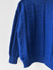 ITALIAN LABEL 1980s OVERSIZED GEOMETRIC CABLE KNIT JUMPER