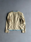 ALVIERO MARTINI - 1990s FITTED JACKET WITH PIPING DETAILS