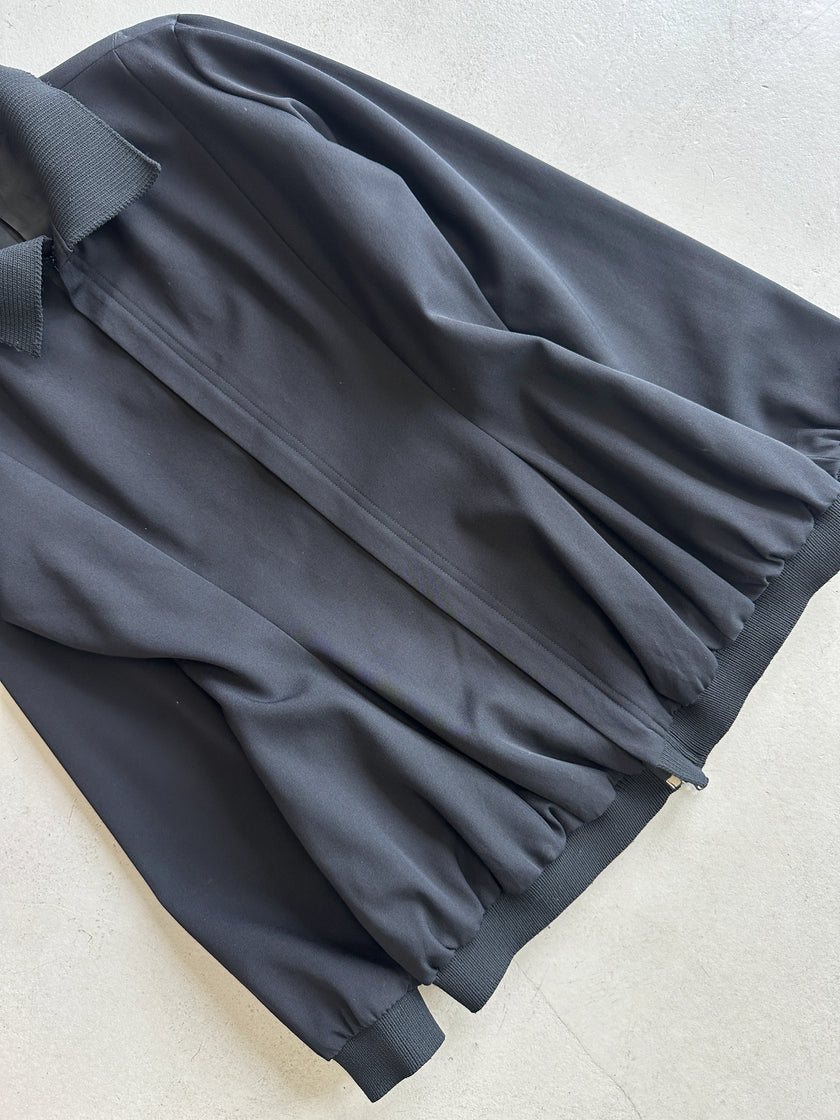 YOHJI YAMAMOTO - A/W 2001 BALLOON HEM ZIPPED JACKET