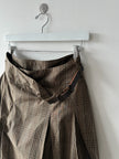 ITALIAN LABEL early 2000s BALLOON SKIRT WITH WRAP FRONT WAIST
