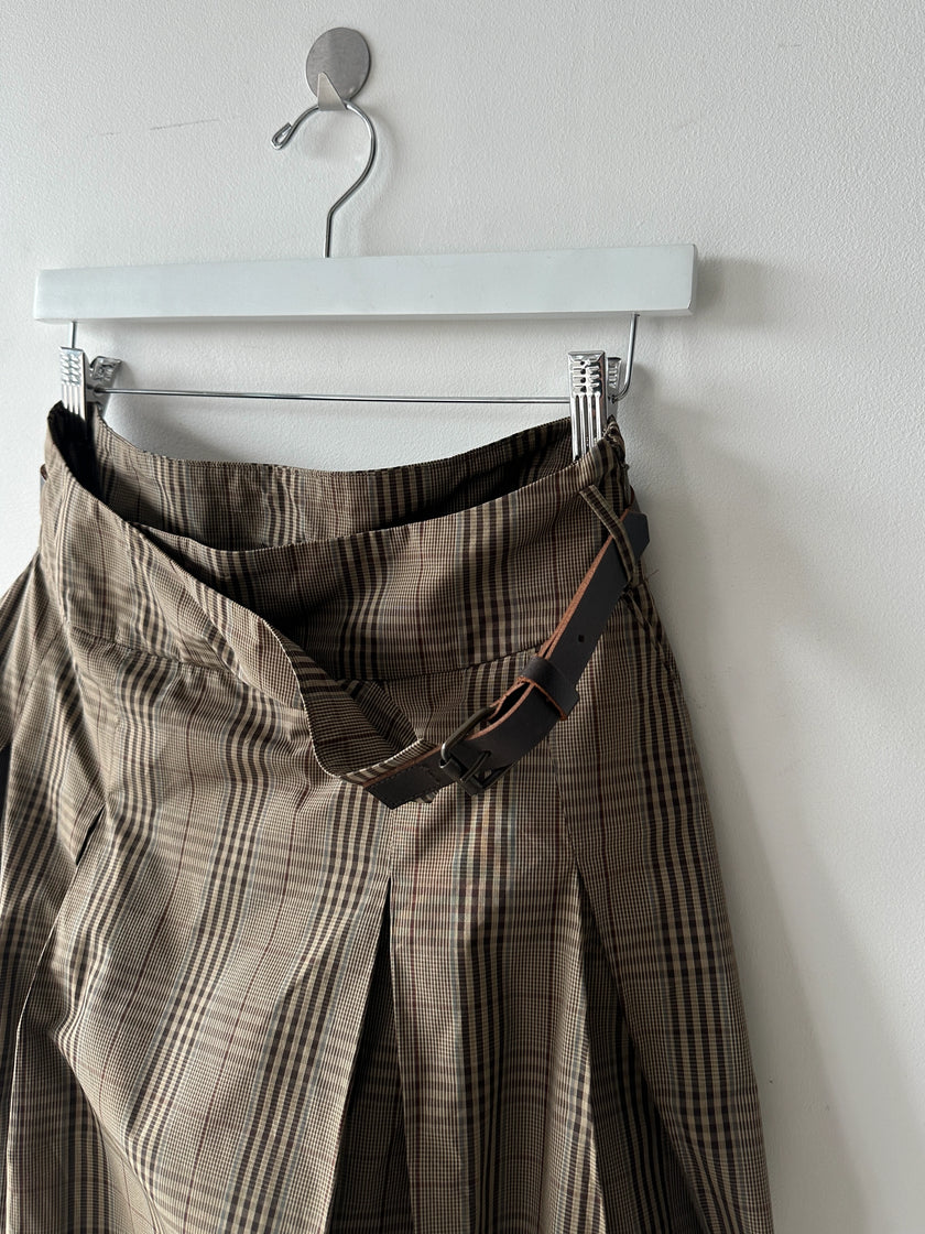 ITALIAN LABEL early 2000s BALLOON SKIRT WITH WRAP FRONT WAIST