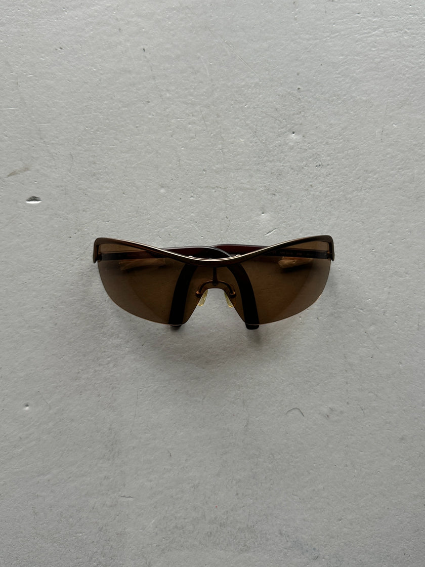 MAX MARA - 2000s SHIELD SUNGLASSES